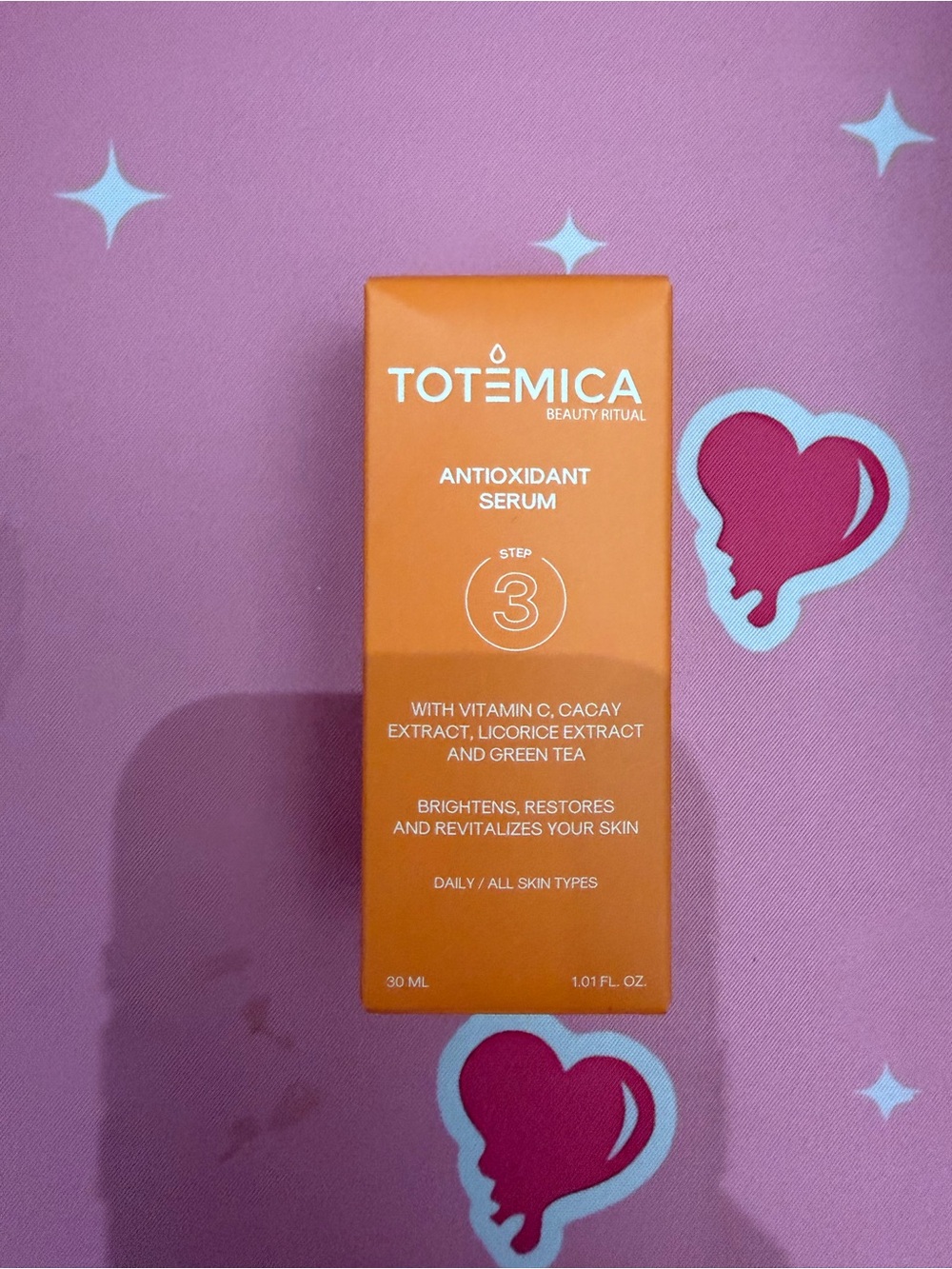Antioxidant Serum (Orange) – Vitamin C Brightening Serum